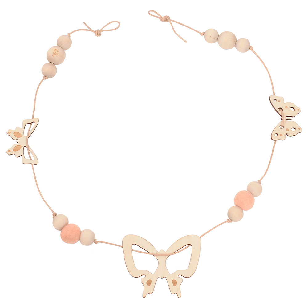 Loullou Garland Butterfly FSC Wood