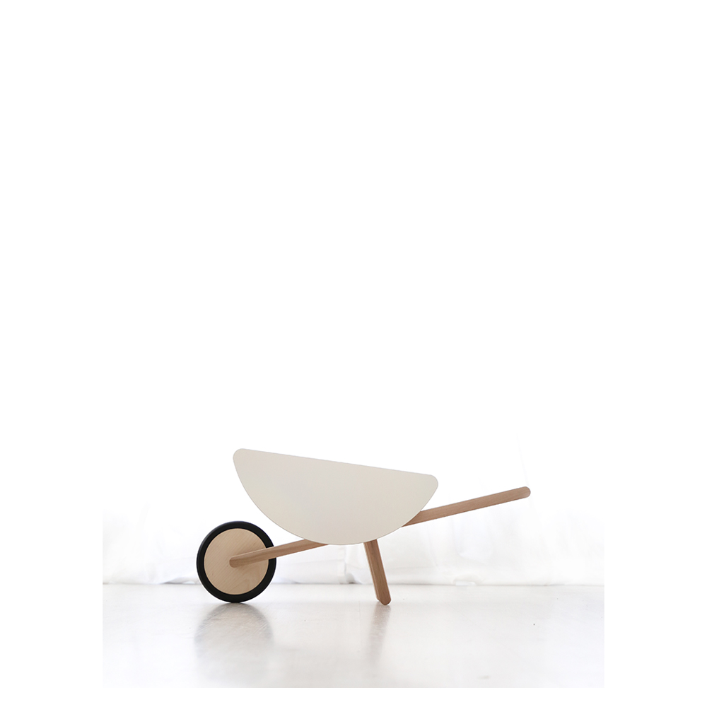Ooh Noo - Toy Wheelbarrow - White