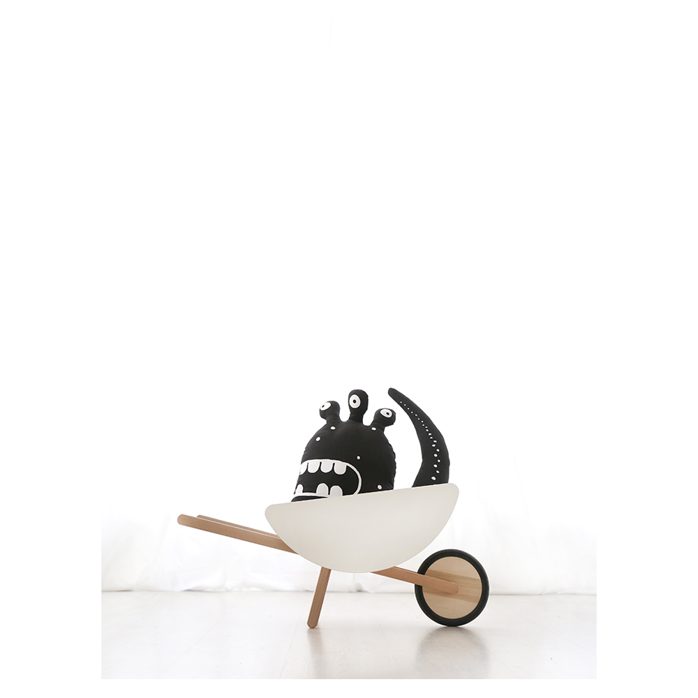 Ooh Noo - Toy Wheelbarrow - White