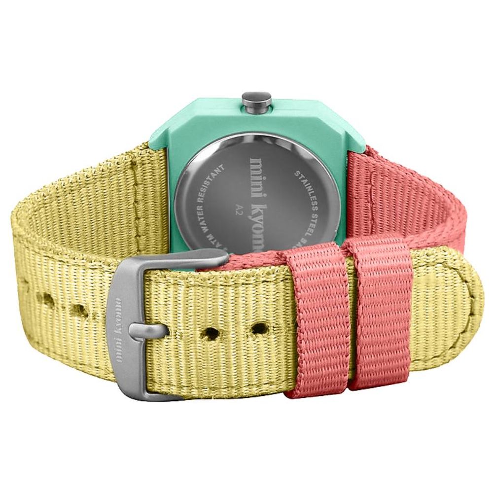 Mini Kyomo - Bubble Gum Watch - YellowithPink