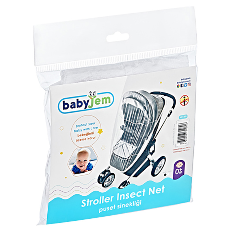 Babyjem Stroller Insect Net - Black