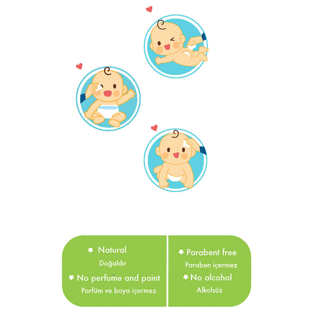 Babyjem - Baby Cotton Cleaning Pad - 60pcs