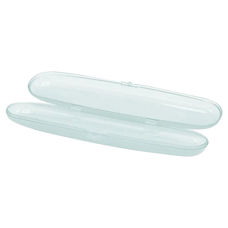 Babyjem Plastic Fork & Spoon Travel Case - Green