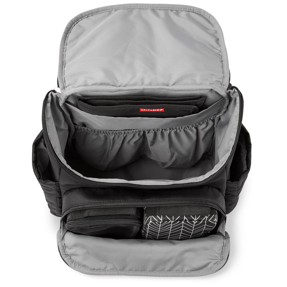SkipHop - Forma Changing Backpack Jet Black