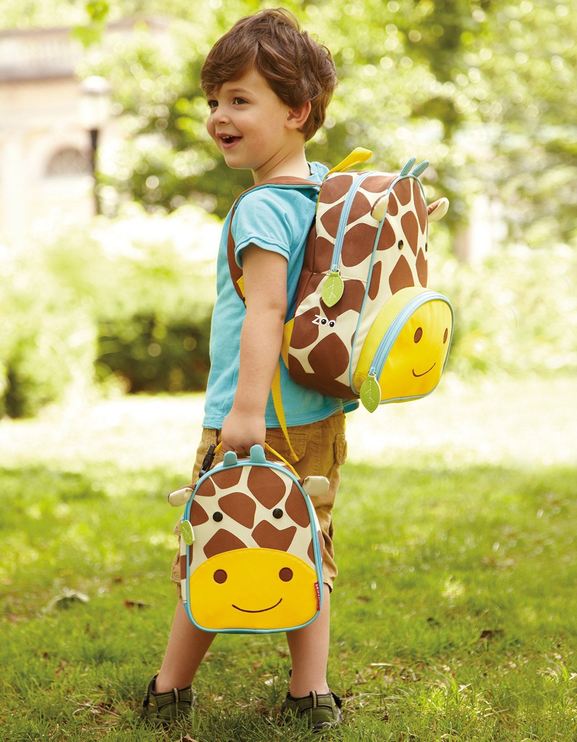 SkipHop Zoo Backpack, Giraffe - 12.5-Inch/32cm