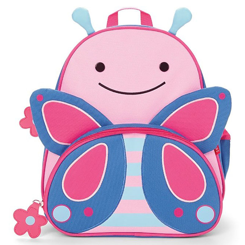 SkipHop - Zoolet Mini Backpack - Butterfly - 9.5 Inch