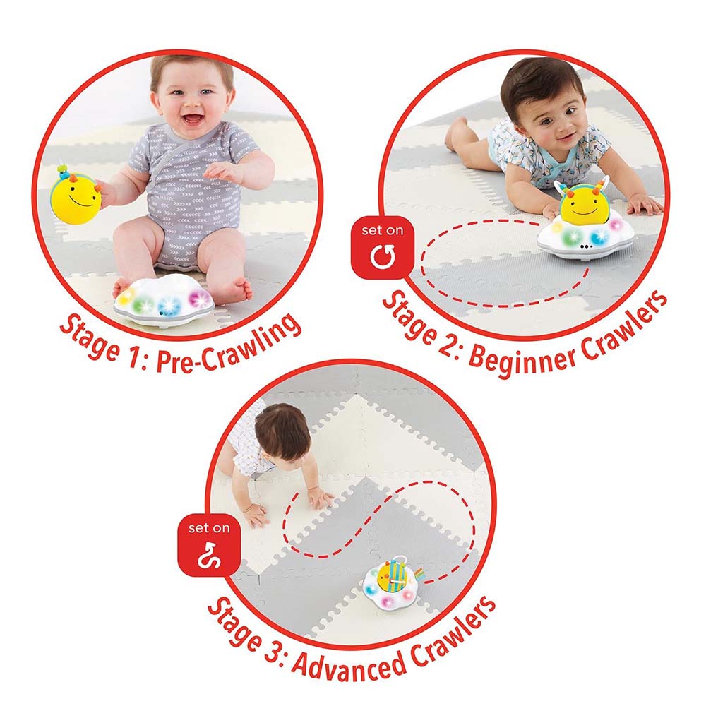 SkipHop - Explore & More Follow Bee Crawl Toy