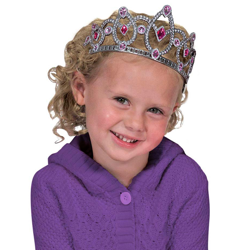 Melissa & Doug Dress-Up Tiaras - Pretend Play Princess Crowns for Kids