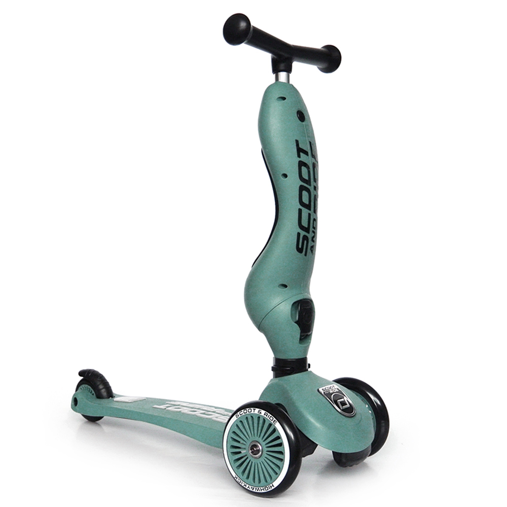 Scoot & Ride 2-in-1 Highwaykick 1 Scooter – Forest