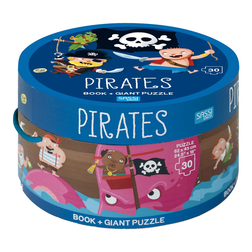 Sassi Junior - Pirates Book & Puzzle