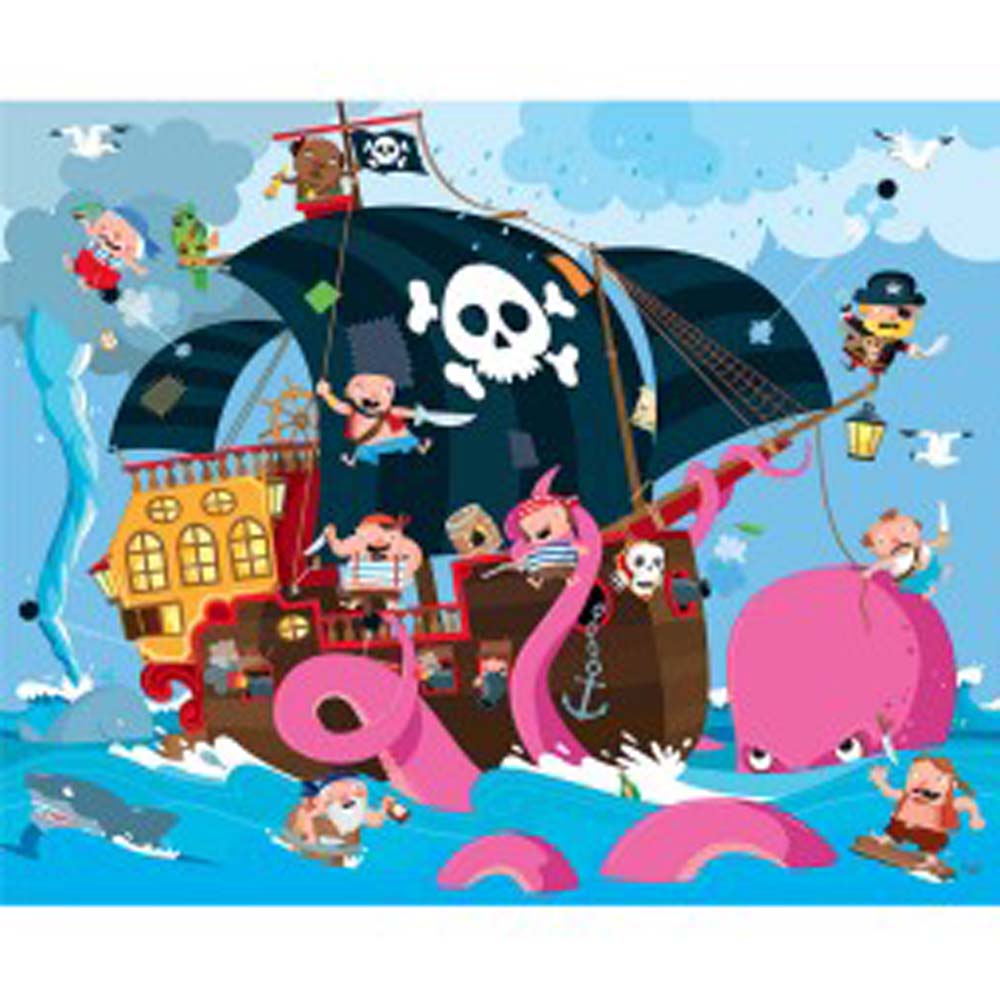 Sassi Junior - Pirates Book & Puzzle