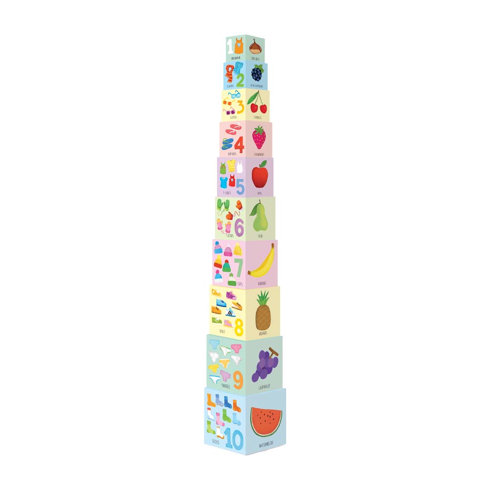 Sassi Junior - Nature Eco Blocks & Book