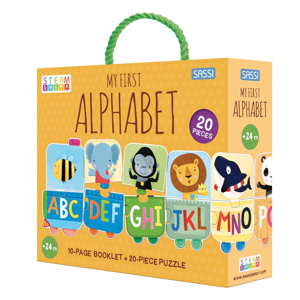 Sassi Junior - Steam Puzzle My First Alphabet