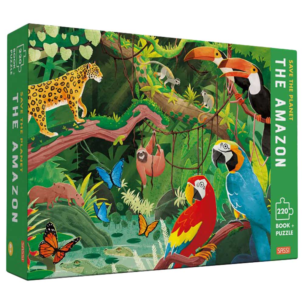 Sassi Junior - Puzzle Save The Planet Amazon 220pc