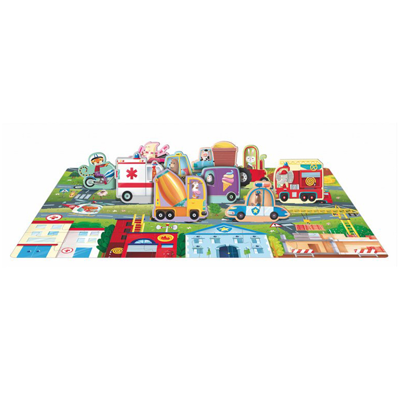 Sassi - Q-Box Vehicles Activity Box Set