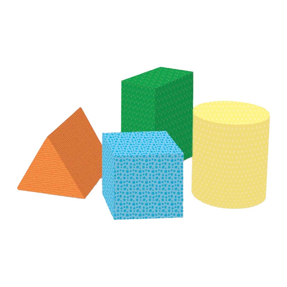 Sassi Junior - Eco-Blocks & Book - Good Morning Shapes