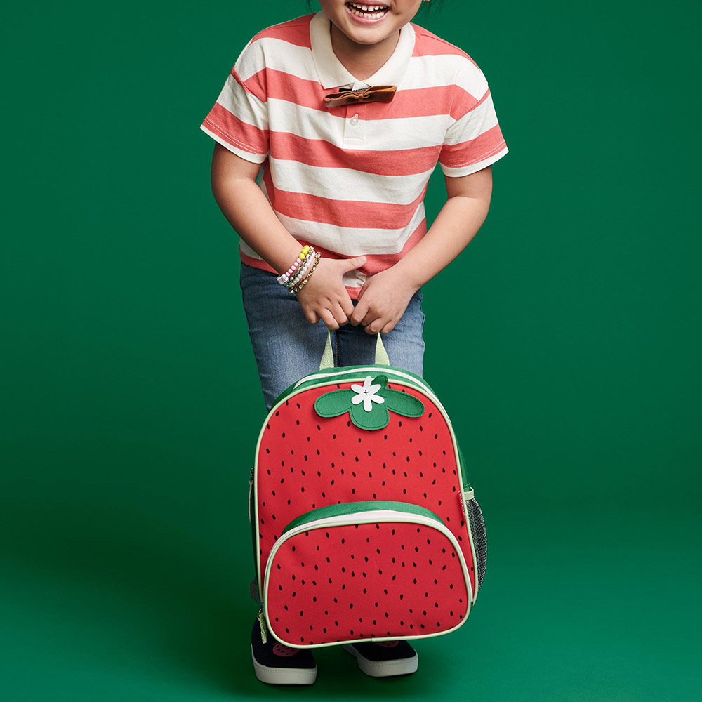 SkipHop - Spark Style Backpack - Strawberry - 12.5-Inch/32cm