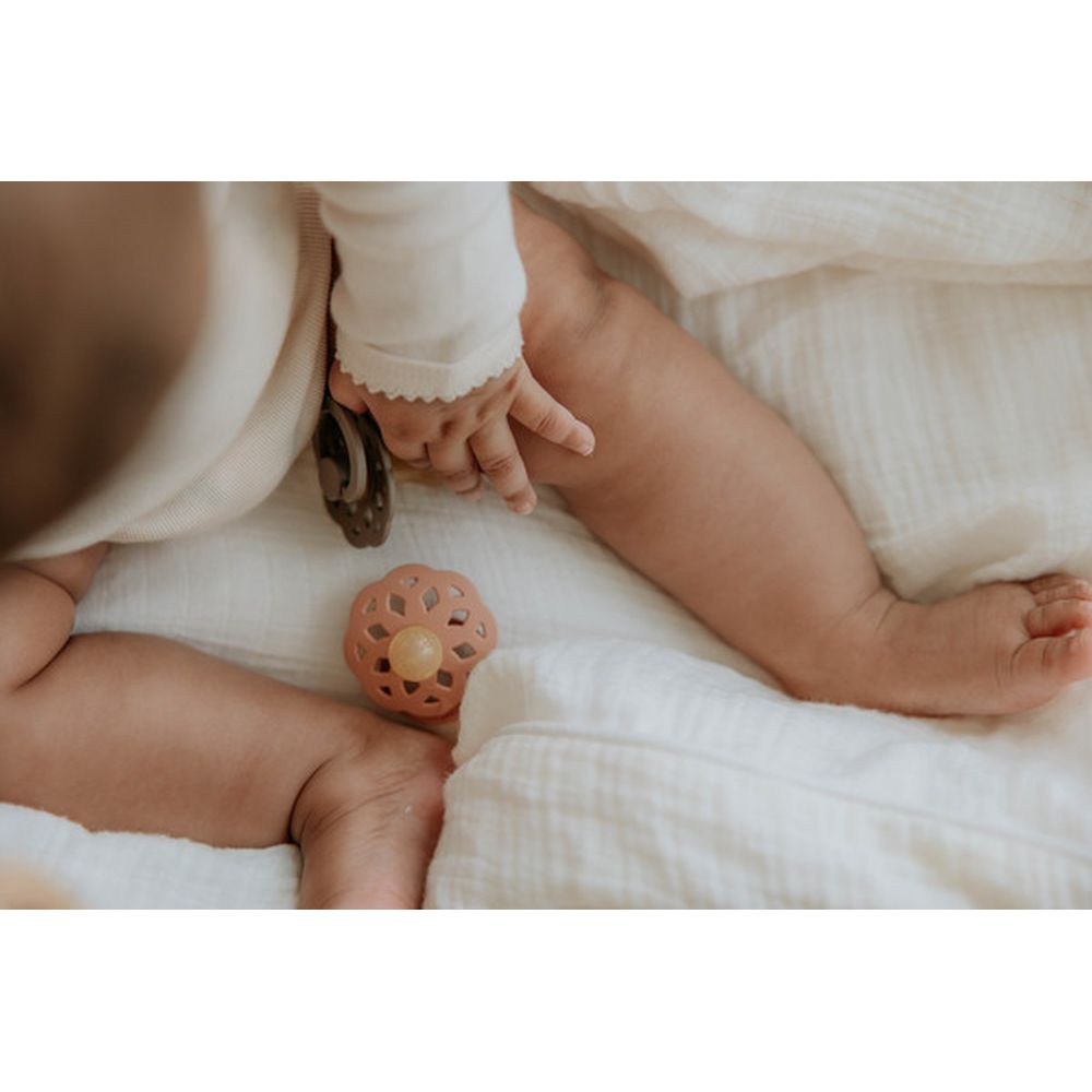 Bibs - Boheme S2 Pacifiers - Pack of 2 - Vanilla/Peach