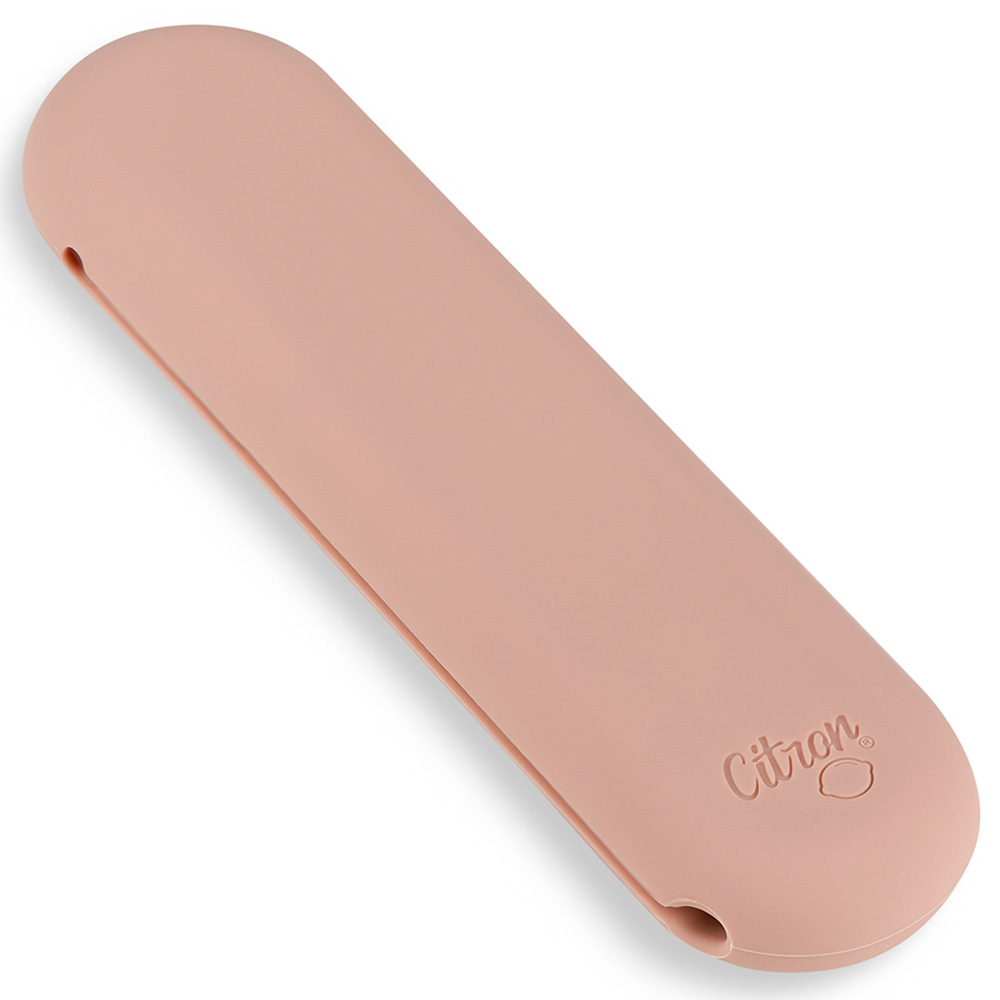Citron PLA Cutlery and Case - Set of 2 - Pink/Ivory
