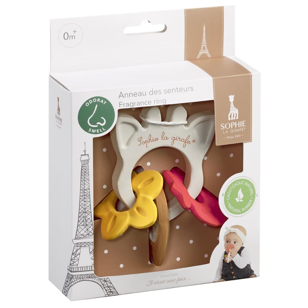 Sophie La Girafe - Fragrance Ring 5 Senses - Multicolor