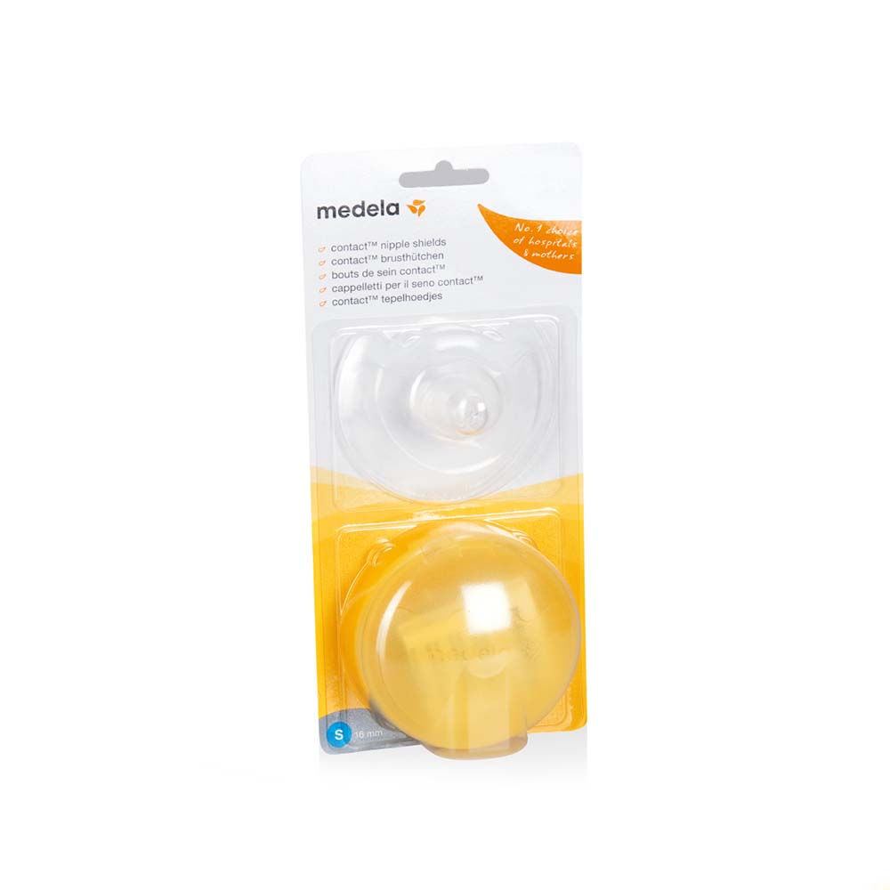 Medela - Nipple Shields Ultra-thin Soft Silicone Natural-Fit 16mm 2pcs