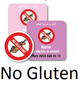 Ladybug - Alergy Alert Labels - Pack of 30