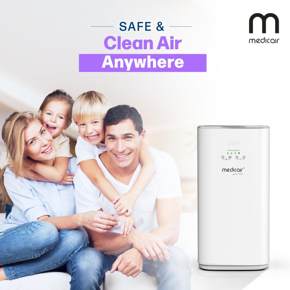 MedicAir - Pro Mini Air Purifier - White