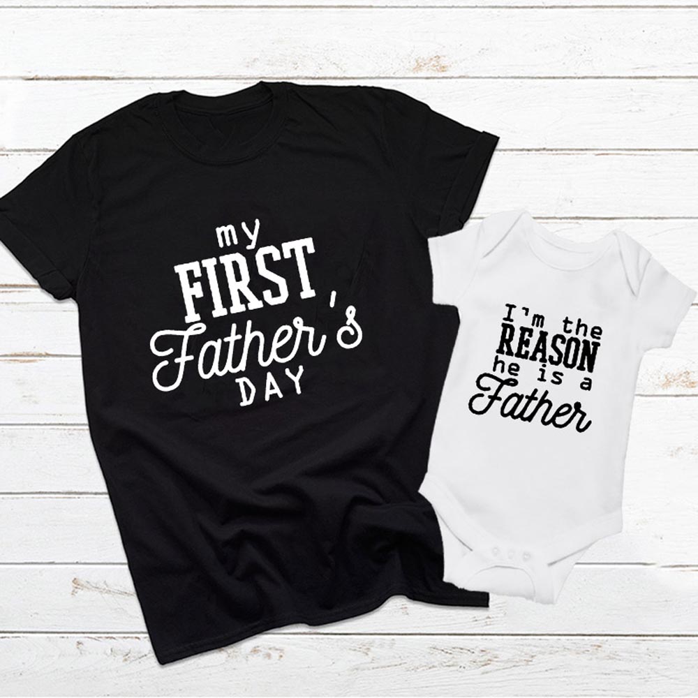 Matching Family I Am the Reason He Is a Father - 2 Pcs