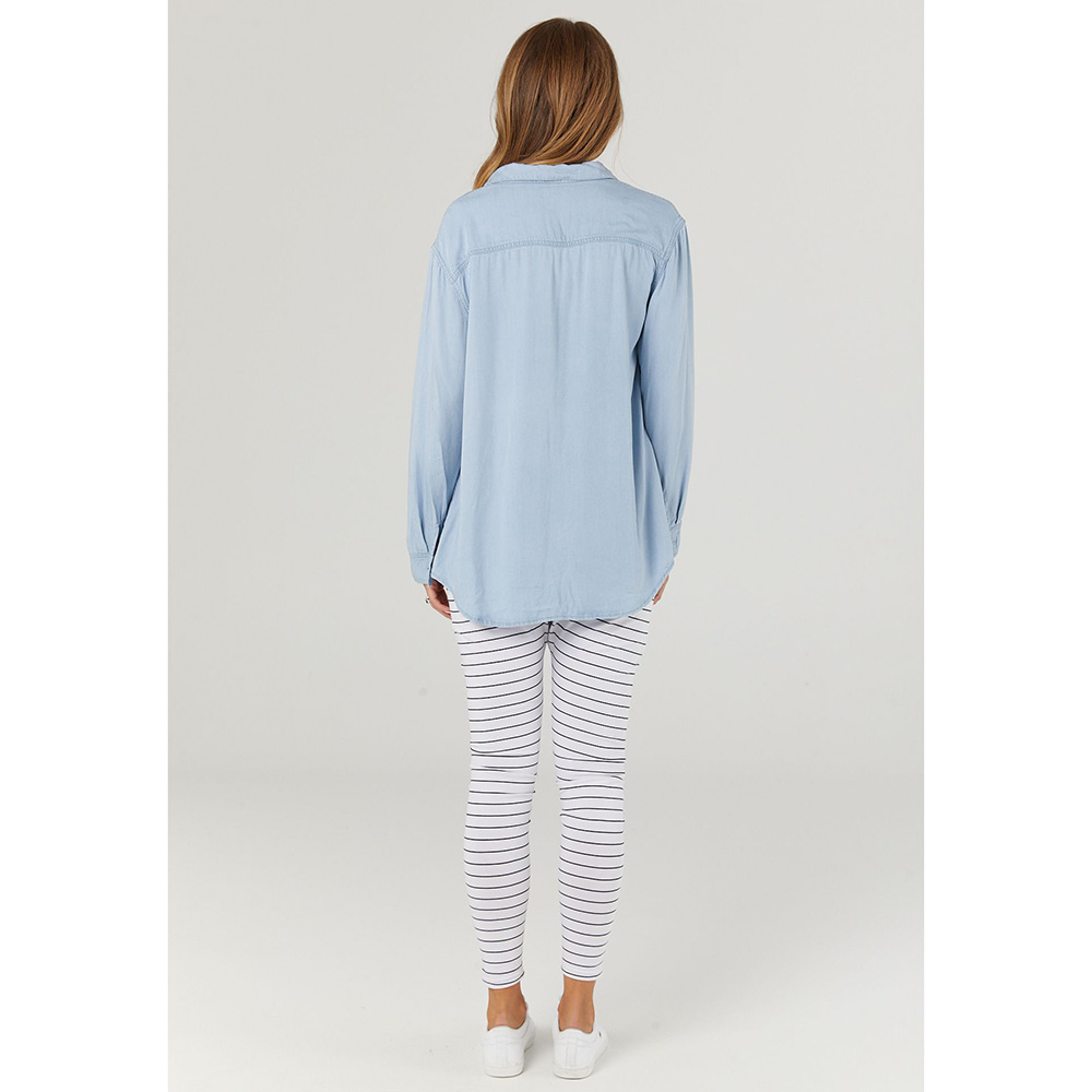 Mummyista Legoe Perpective Harems Stripe Leggings