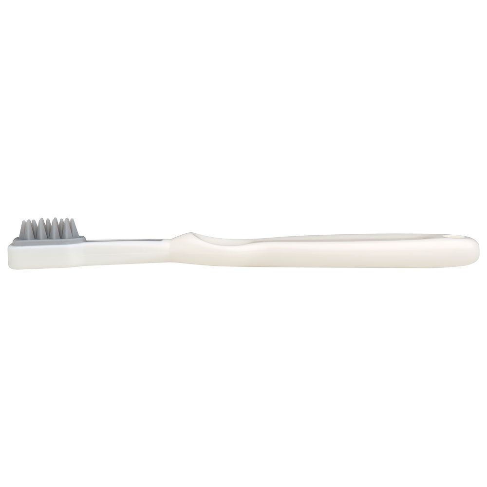 Mininor - Infant to Toddler Toobrush Training Set - 3pcs - White/Grey