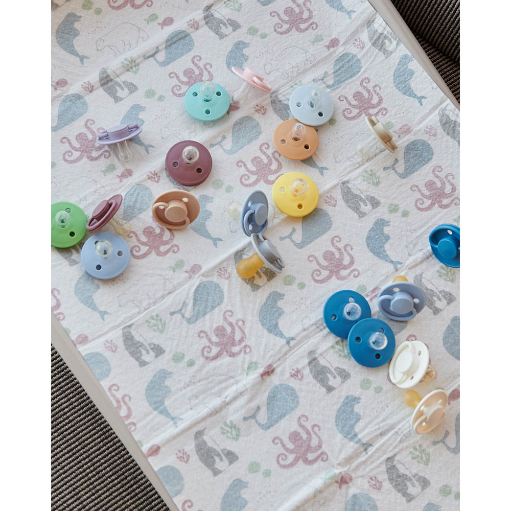 Mininor - Silicone Pacifier 12m - Cloudy morning - 1 pc
