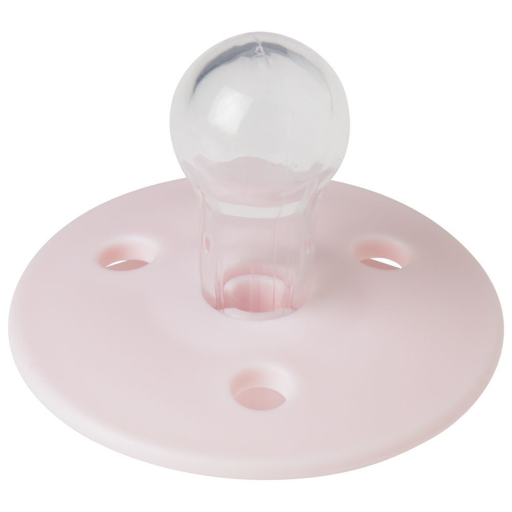 Mininor - Round Pacifier Silicone - 6M+ - Spring Blossom