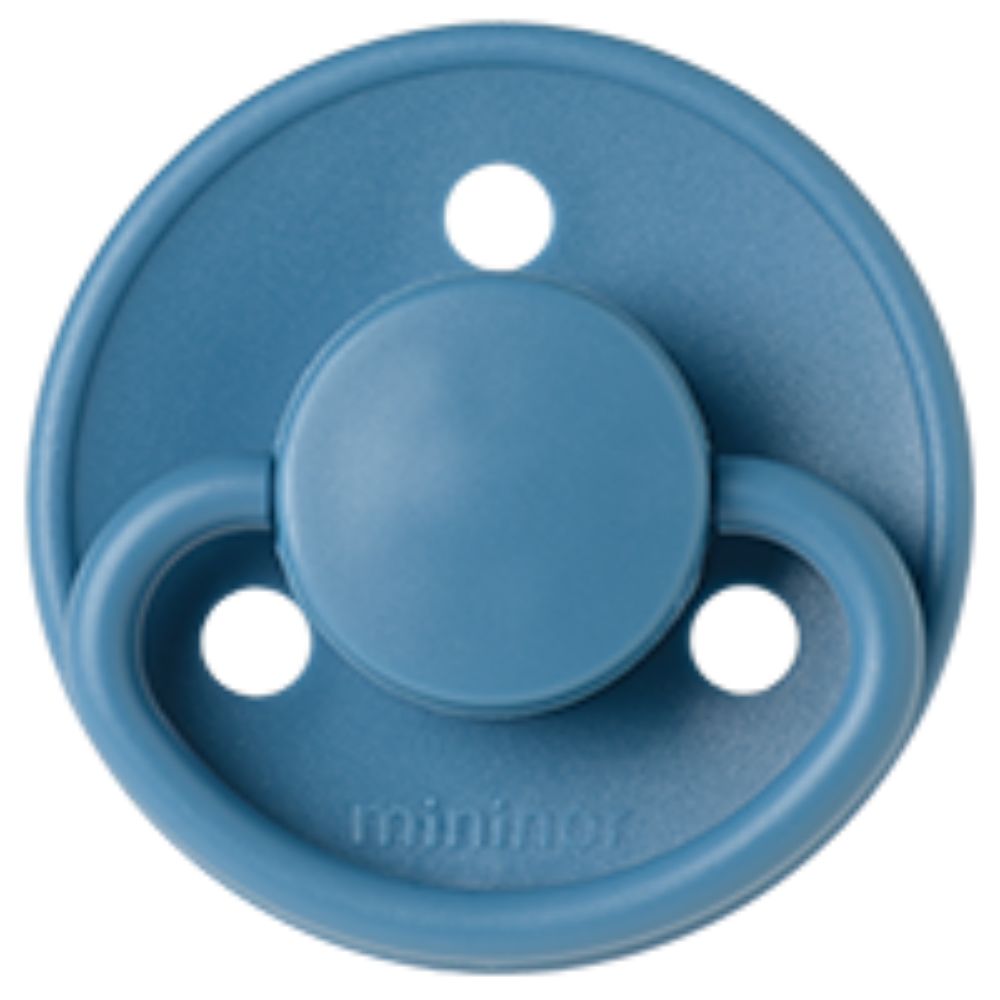 Mininor - Silicone Pacifier 12m - Blue whale - 1 pc
