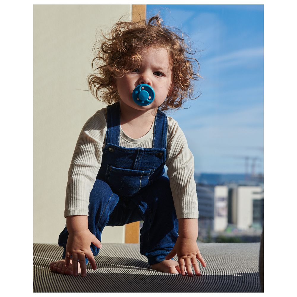Mininor - Latex Pacifier 12m - Opal lake - 1 pc