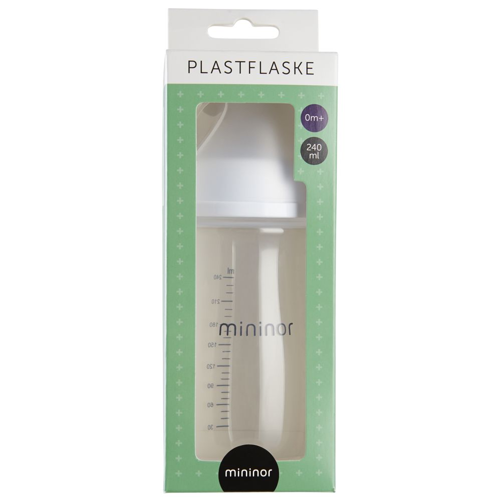 Mininor - Anti-Colic Baby Feeding Bottle - 240ml 