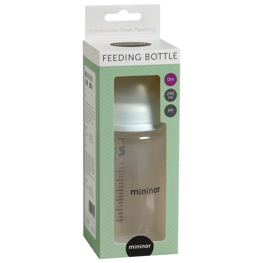 Mininor - Anti-Colic Baby Feeding Bottle - 240ml 