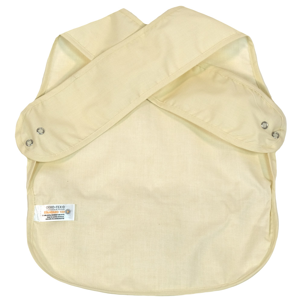 Me - Organic Crossback Apron - Cream