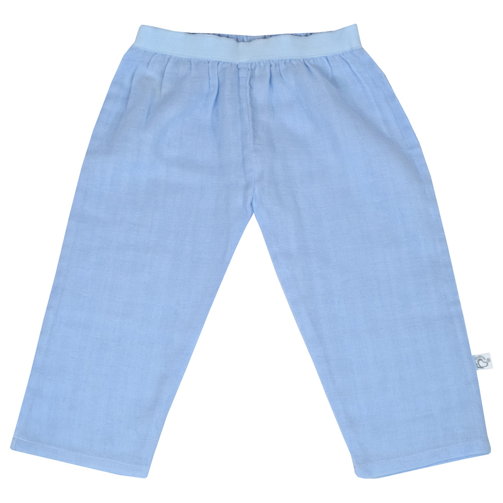 Me Muslin Organic Pants - Blue