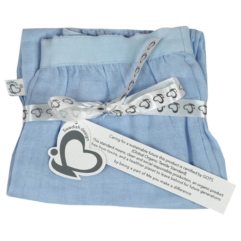 Me Muslin Organic Pants - Blue