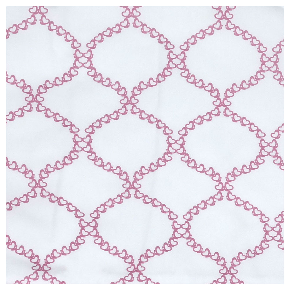 Me Organic Baby Sheet - Jaipur - Mauve