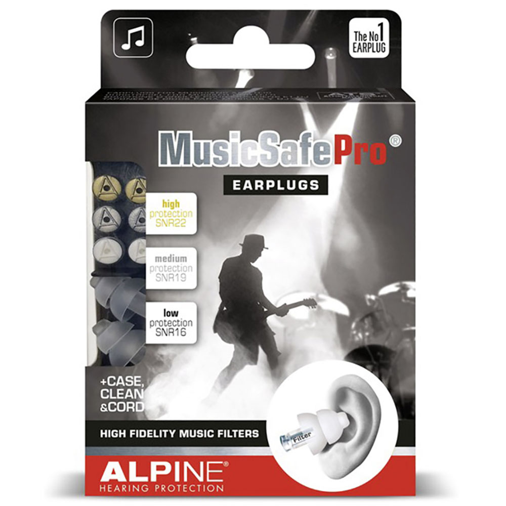 Alpine - Music Safe Pro Ear Plugs - Transparent