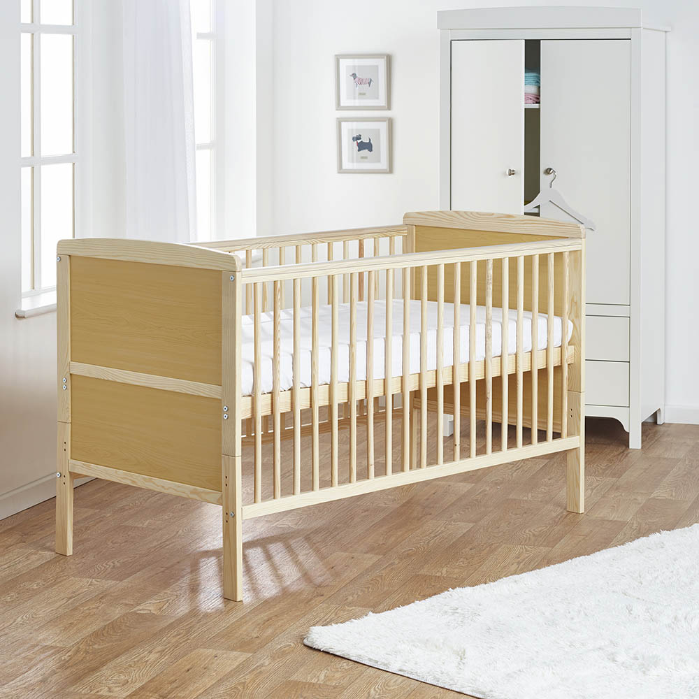 Kinder Valley 2-in-1 Sydney Cotbed With Kinder Flow Mattress - Natural