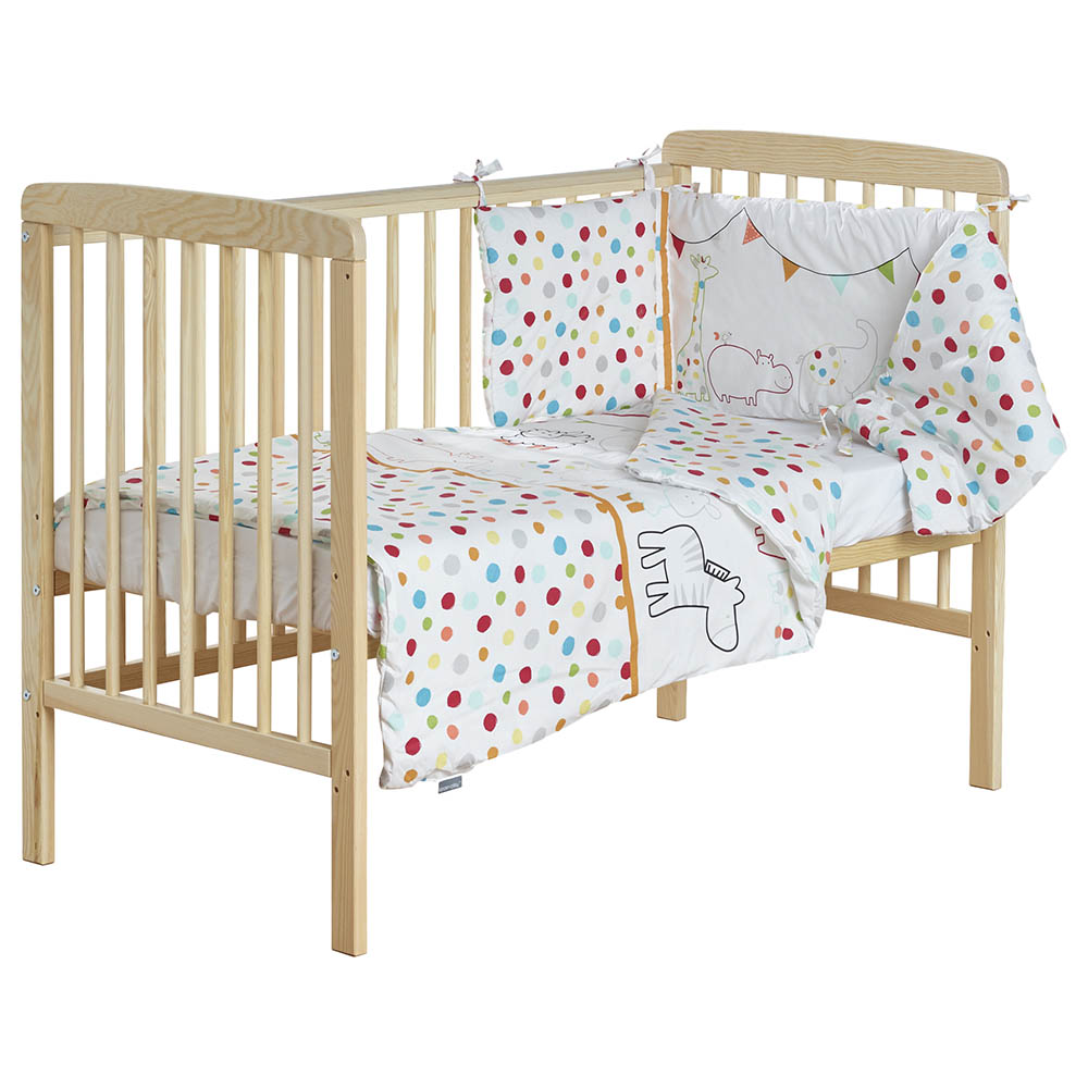 Kinder Valley - Animal Journey Quilt And Bumper Set - White