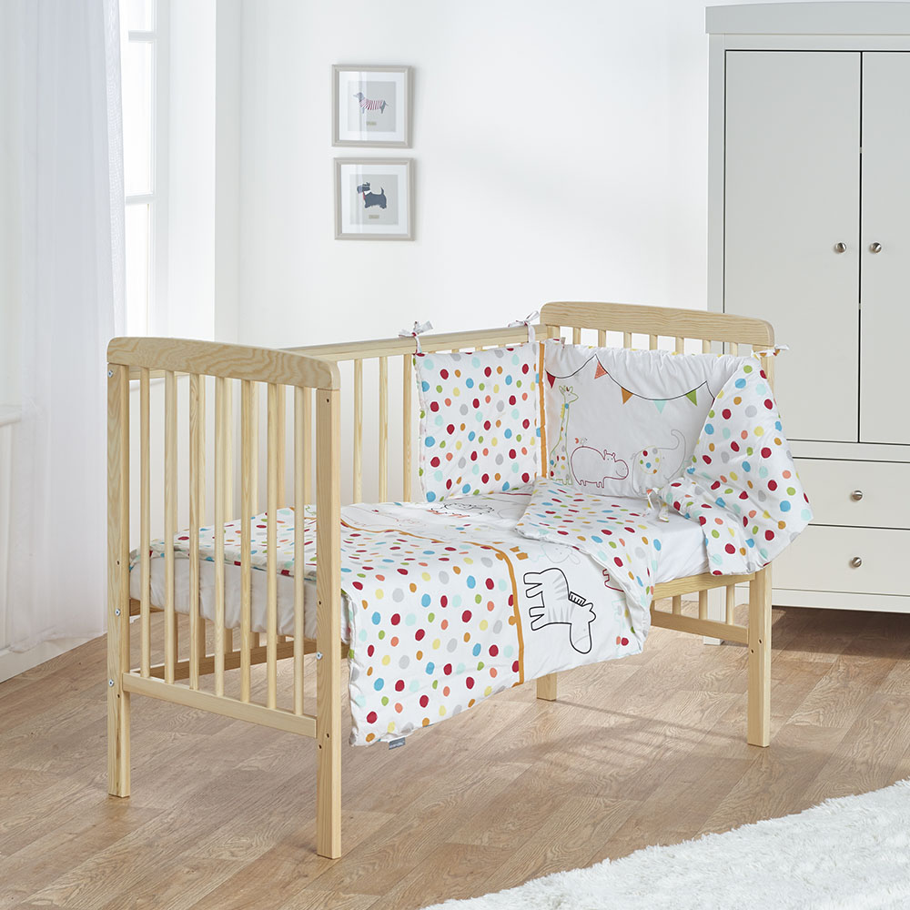 Kinder Valley - Animal Journey Quilt And Bumper Set - White