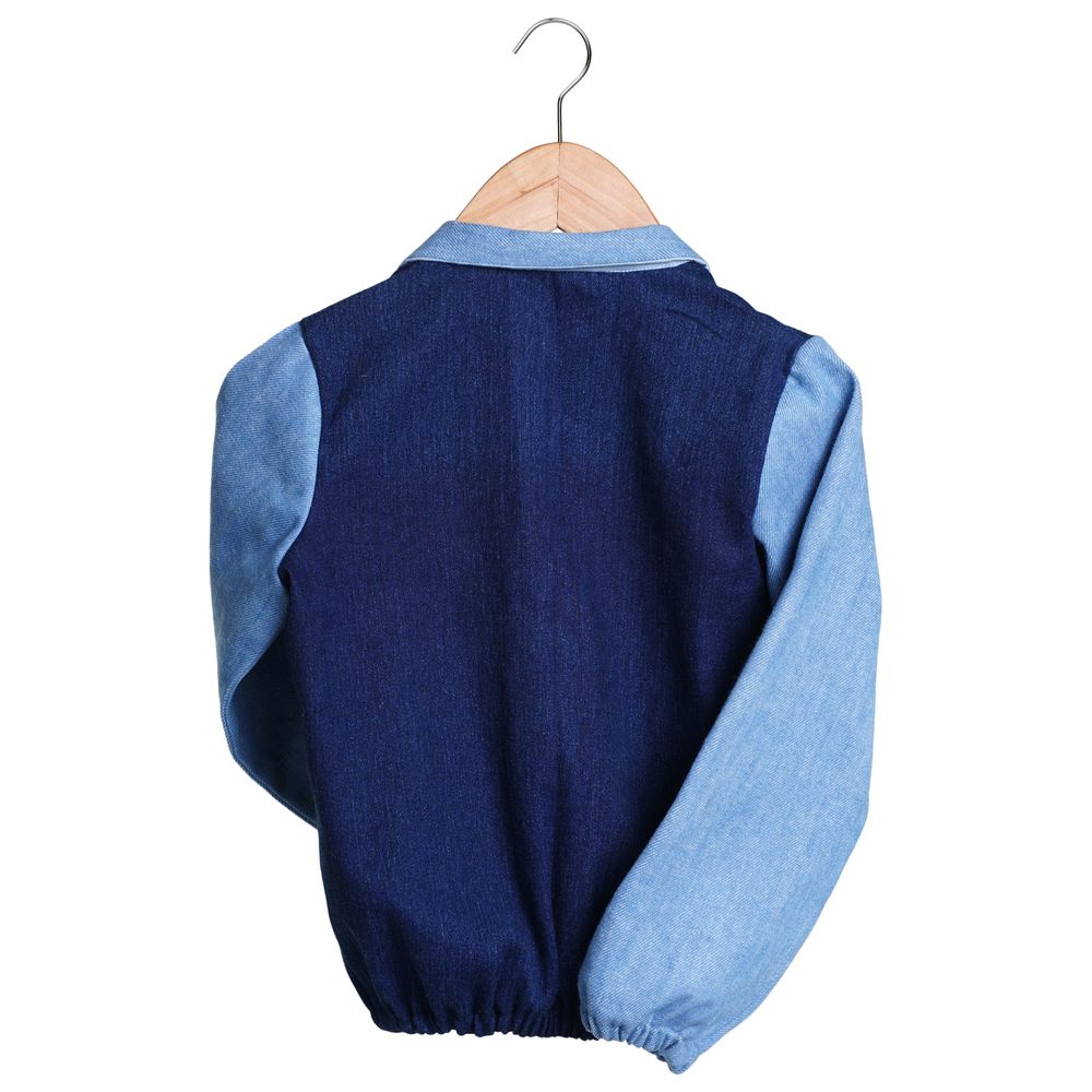 Mi Dulce An'ya Customized Jacket for Boys - Denim