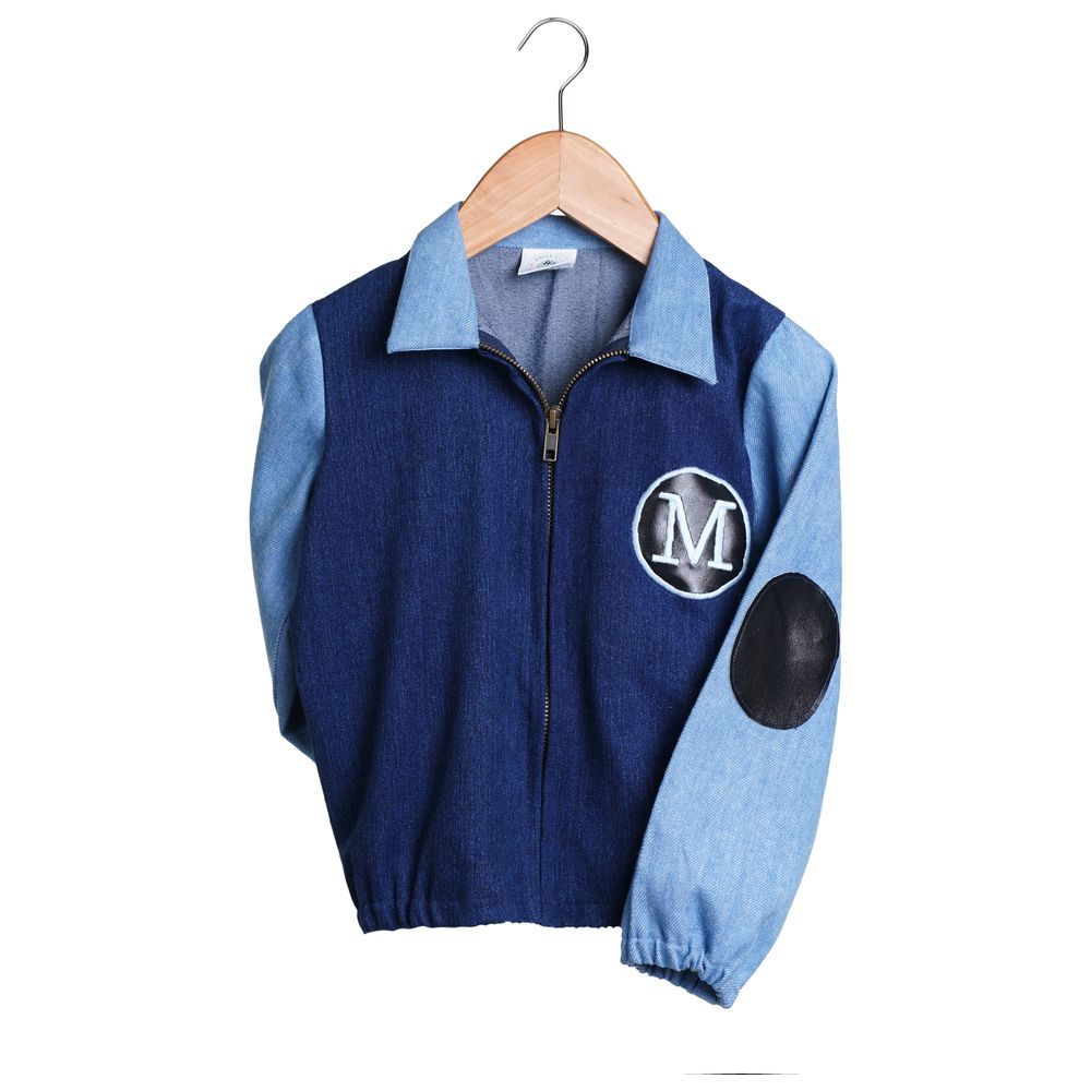 Mi Dulce An'ya Customized Jacket for Boys - Denim