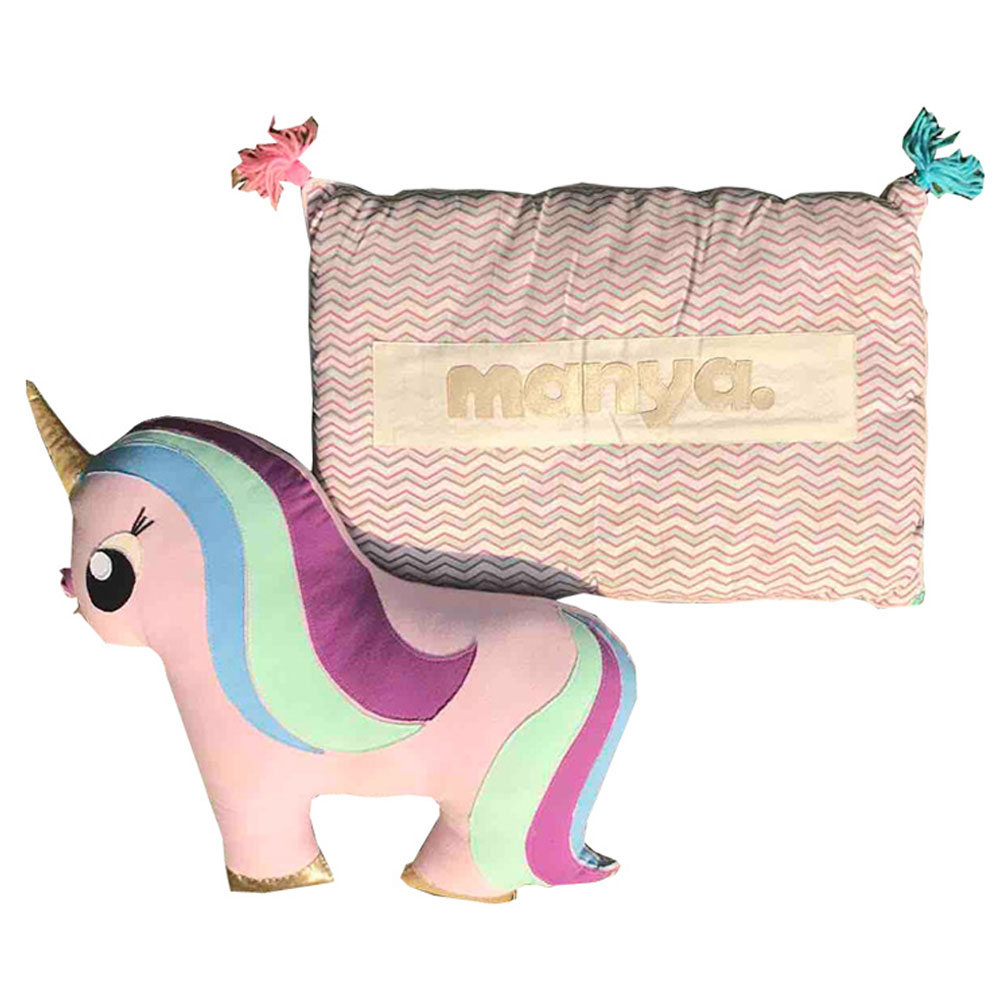 Mi Dulce An'ya Customized Unicorn Cushion Set - Cream
