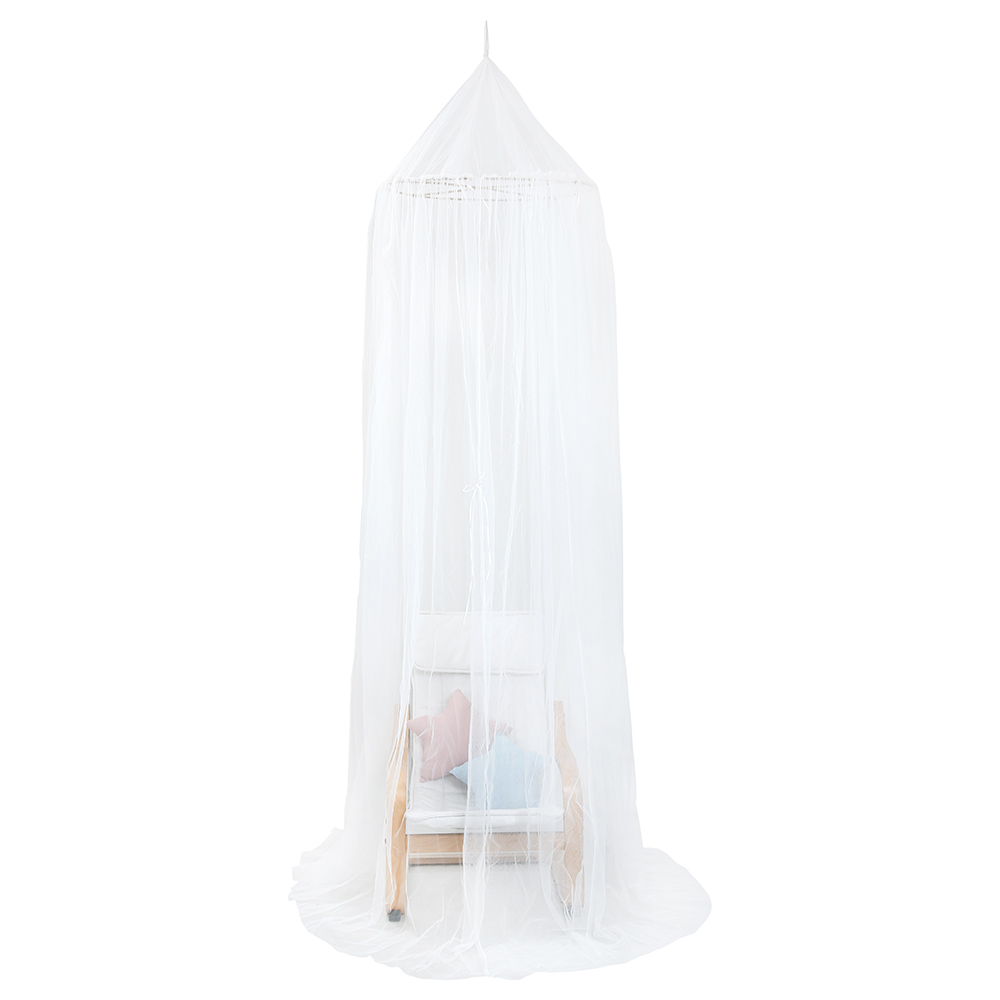 Mi Dulce An'ya - Sheer Mosquito Net Cot Canopy - Ivory