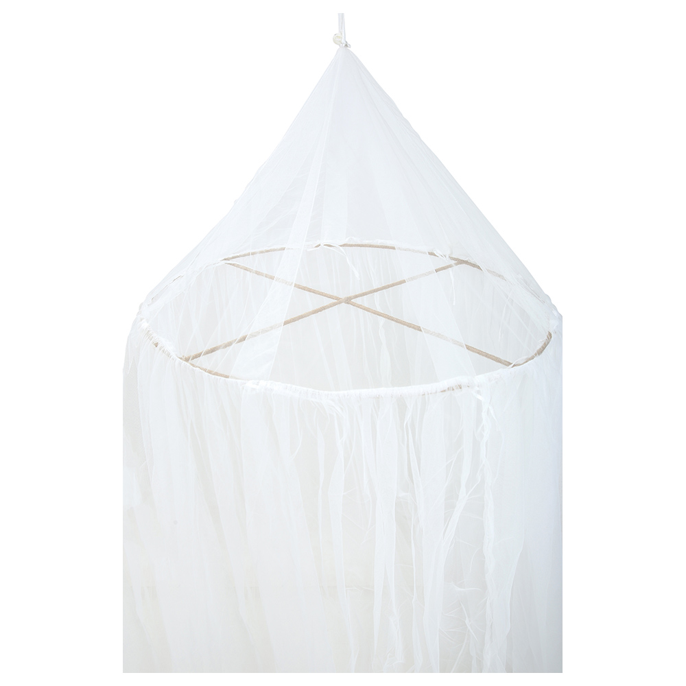 Mi Dulce An'ya - Sheer Mosquito Net Cot Canopy - Ivory