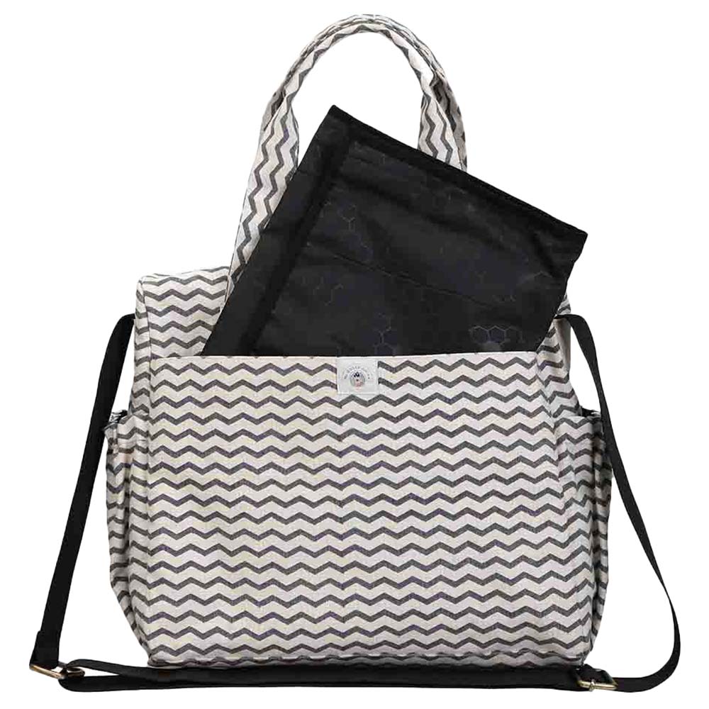 Mi Dulce An'Ya - Organic Printed Diaper Bag - Elephant